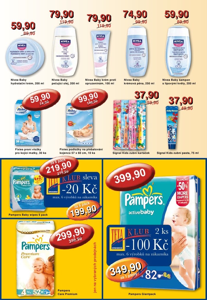 leták TETA drogerie strana 1 leták TETA drogerie strana 1