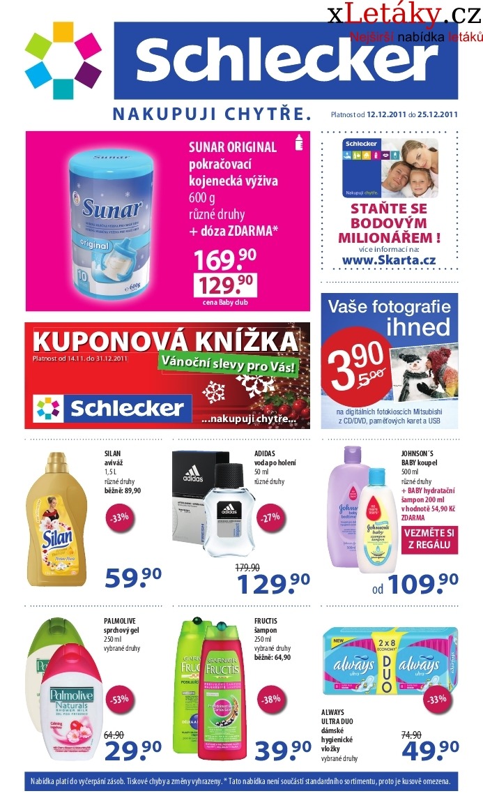 leták Schlecker akční leták strana 1 leták Schlecker akční leták strana 1