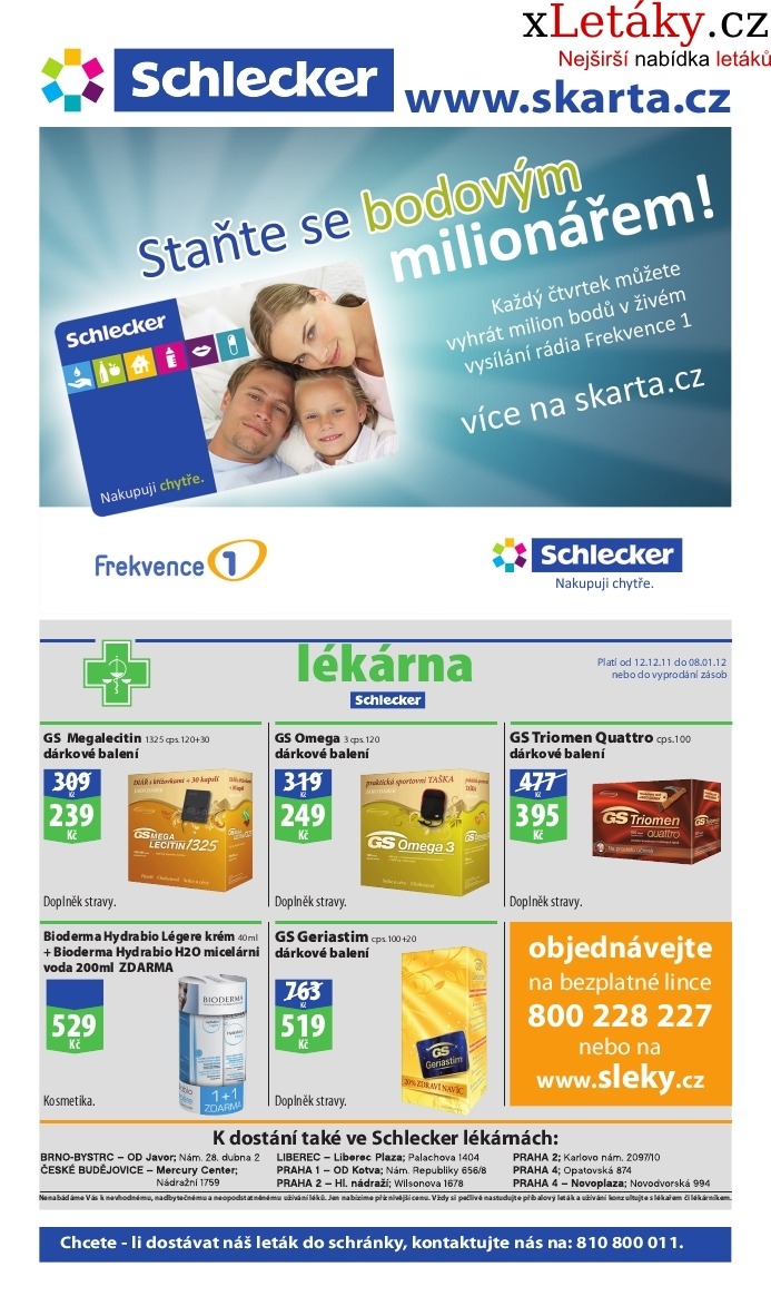 leták Schlecker akční leták strana 1 leták Schlecker akční leták strana 1