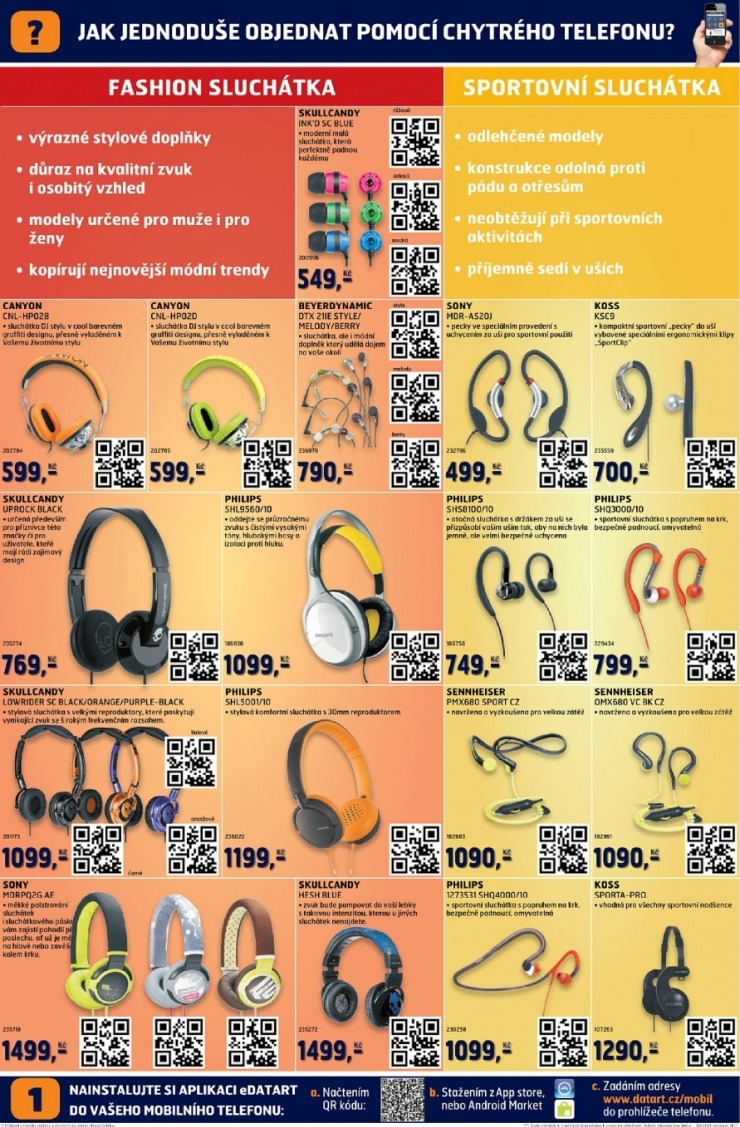 leták Datart strana 1 leták Datart strana 1