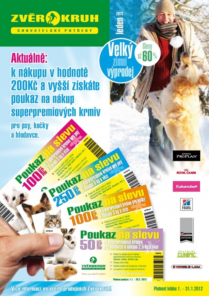leták Zvěrokruh strana 1 leták Zvěrokruh strana 1