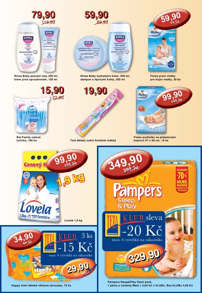 leták TETA drogerie strana 1 leták TETA drogerie strana 1