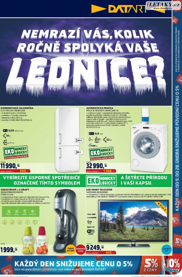 leták Datart strana 1 leták Datart strana 1