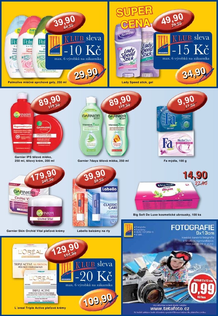 leták TETA drogerie strana 1 leták TETA drogerie strana 1