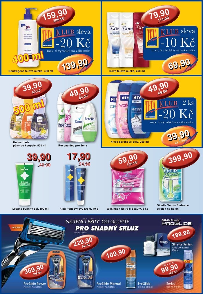 leták TETA drogerie strana 1 leták TETA drogerie strana 1