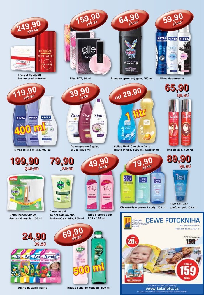 leták TETA drogerie strana 1 leták TETA drogerie strana 1