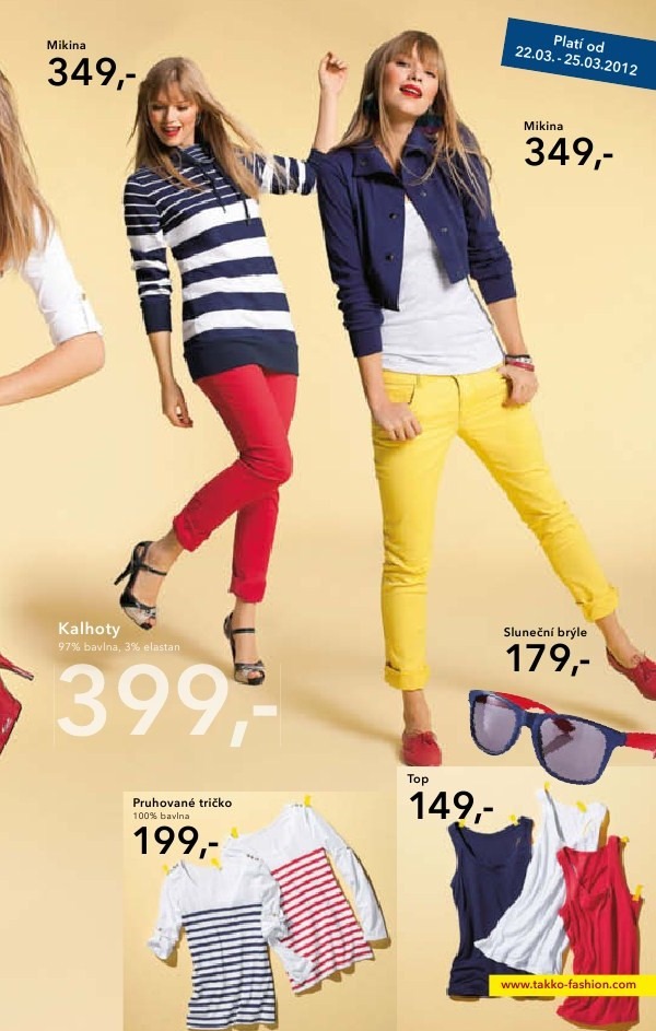 leták Takko fashion strana 1 leták Takko fashion strana 1