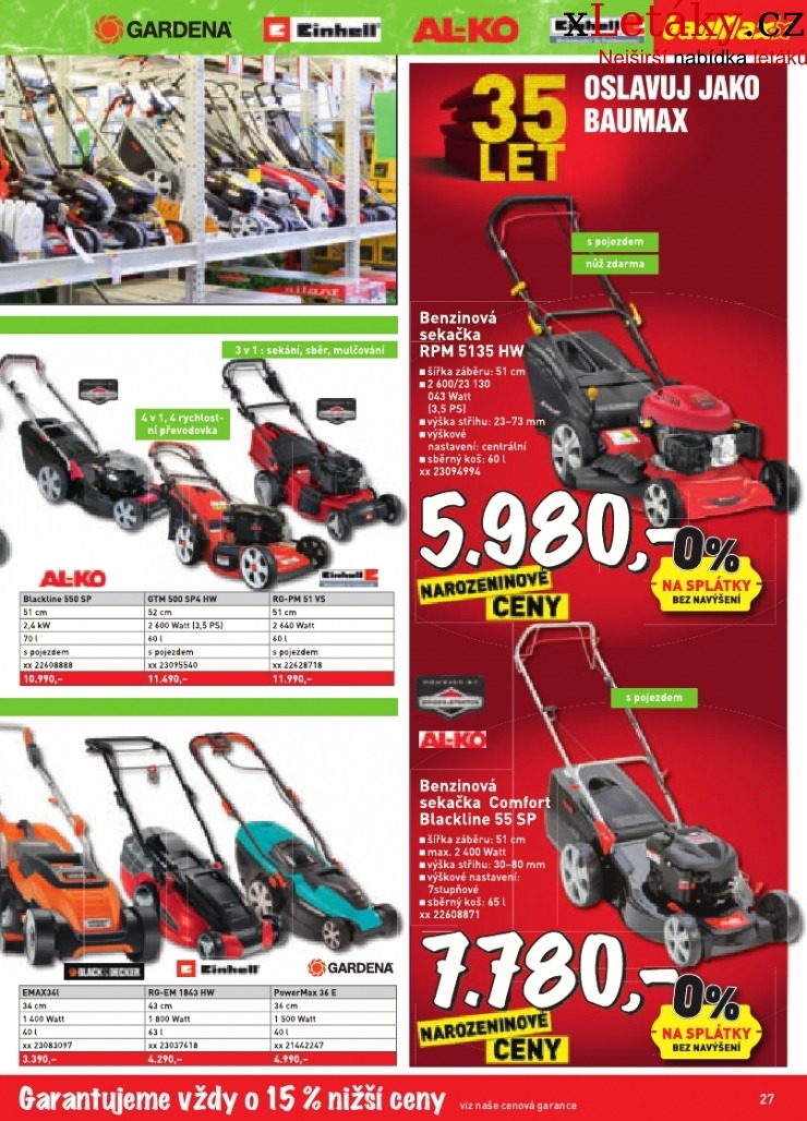 leták Baumax aktuální leták strana 1 leták Baumax aktuální leták strana 1