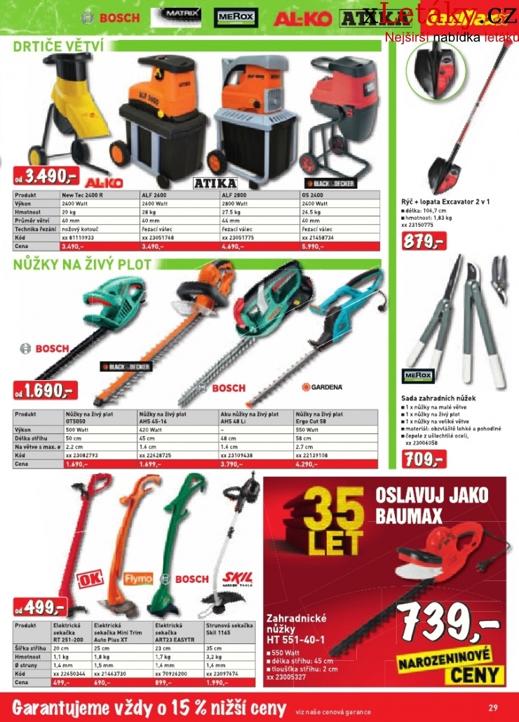 leták Baumax aktuální leták strana 1 leták Baumax aktuální leták strana 1