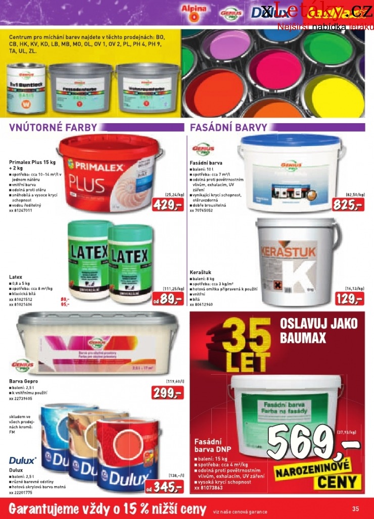 leták Baumax aktuální leták strana 1 leták Baumax aktuální leták strana 1