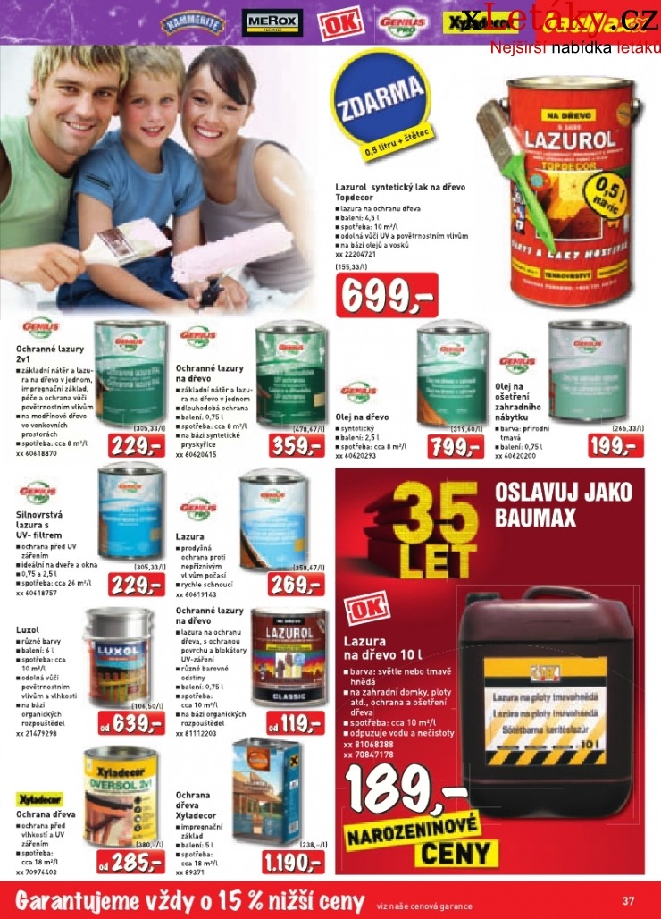 let�k Baumax aktu�ln� let�k strana 1