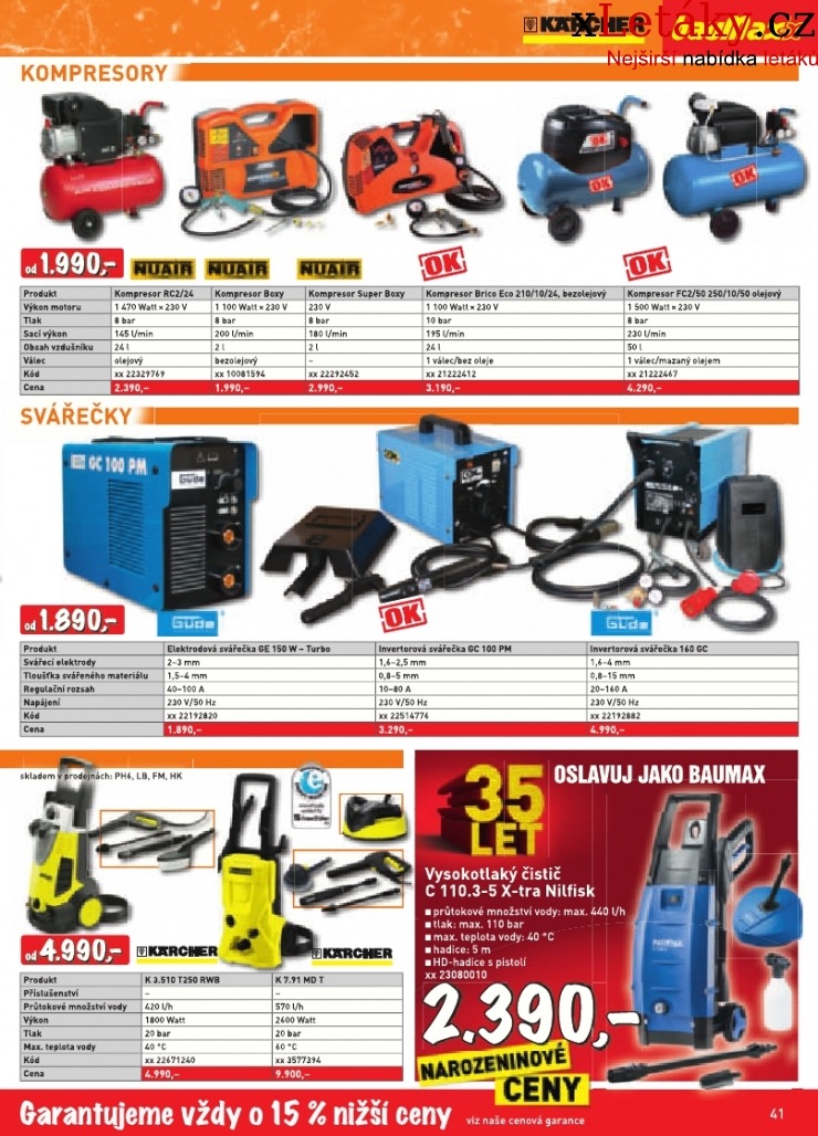 let�k Baumax aktu�ln� let�k strana 1