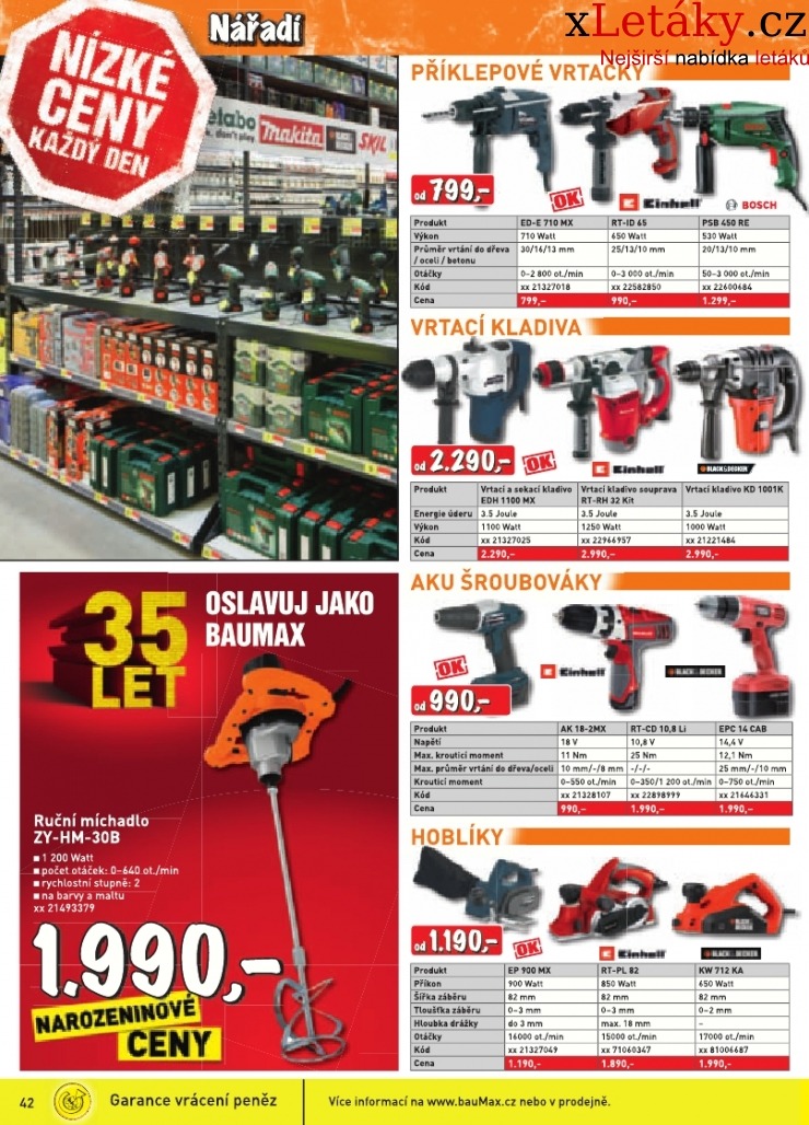 let�k Baumax aktu�ln� let�k strana 1