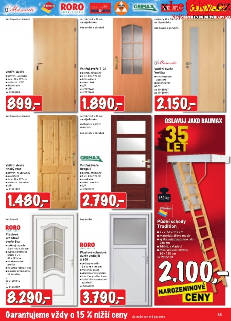 let�k Baumax aktu�ln� let�k strana 1