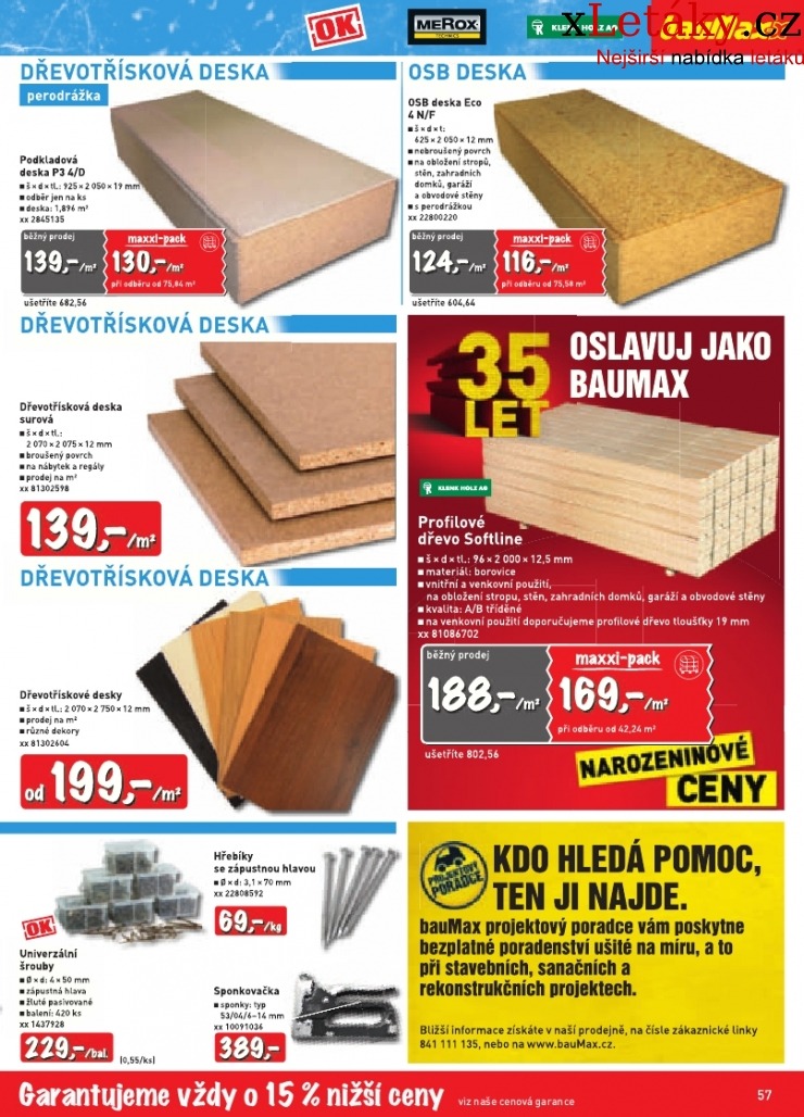 leták Baumax aktuální leták strana 1 leták Baumax aktuální leták strana 1