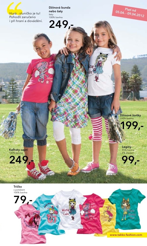 leták Takko fashion strana 1 leták Takko fashion strana 1