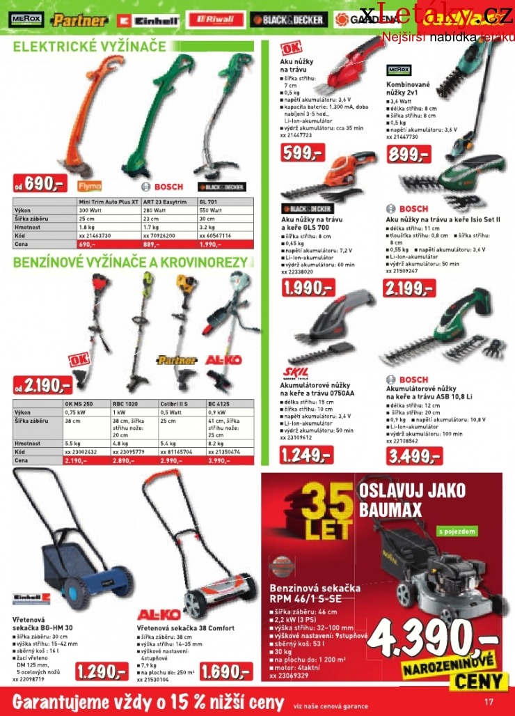 let�k Baumax aktu�ln� let�k strana 1