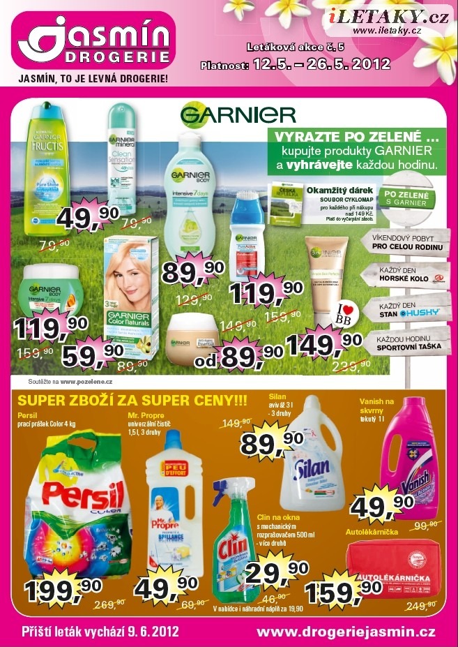leták Jasmín drogerie strana 1 leták Jasmín drogerie strana 1