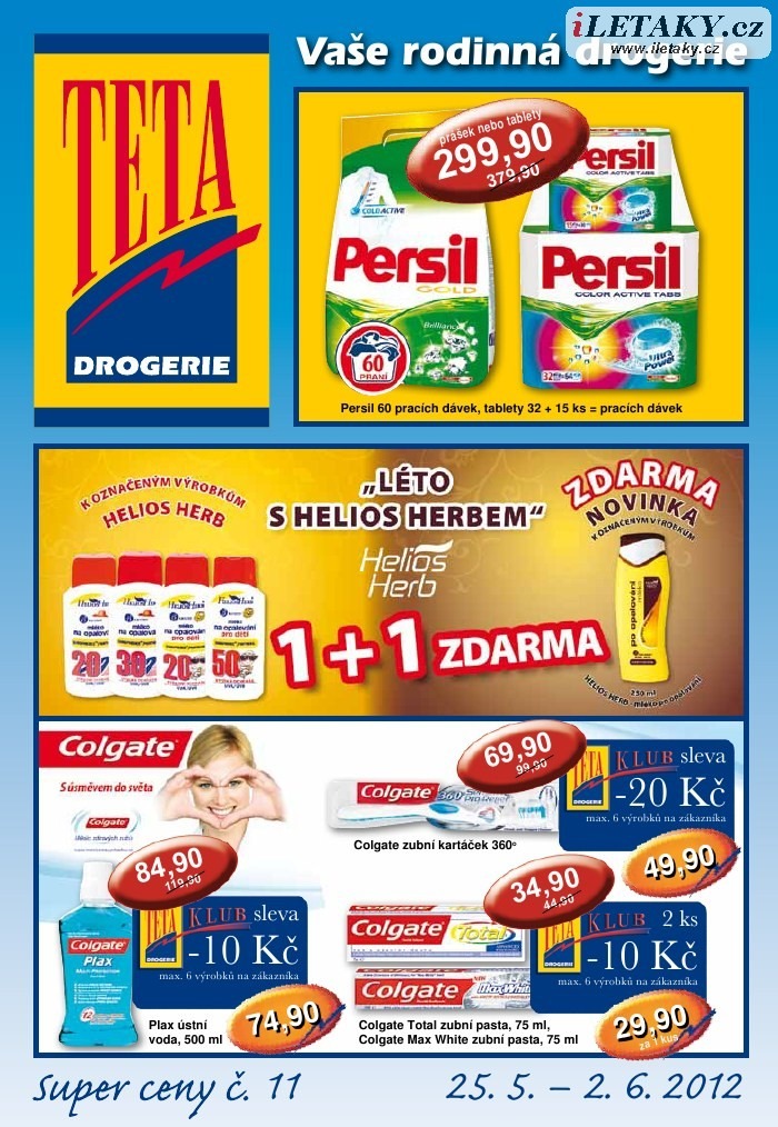 leták TETA drogerie strana 1 leták TETA drogerie strana 1