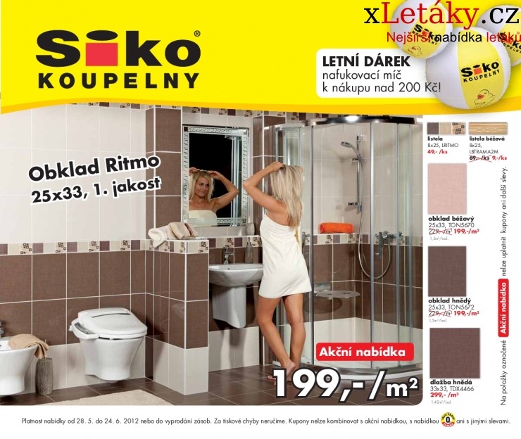 leták Siko koupelny akční leták strana 1 leták Siko koupelny akční leták strana 1