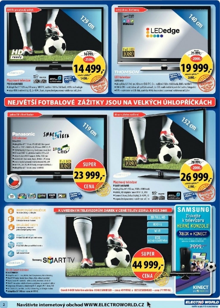 leták Electro World strana 1 leták Electro World strana 1