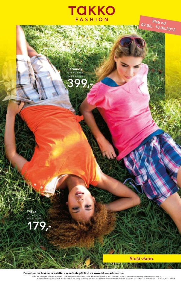 leták Takko fashion strana 1 leták Takko fashion strana 1