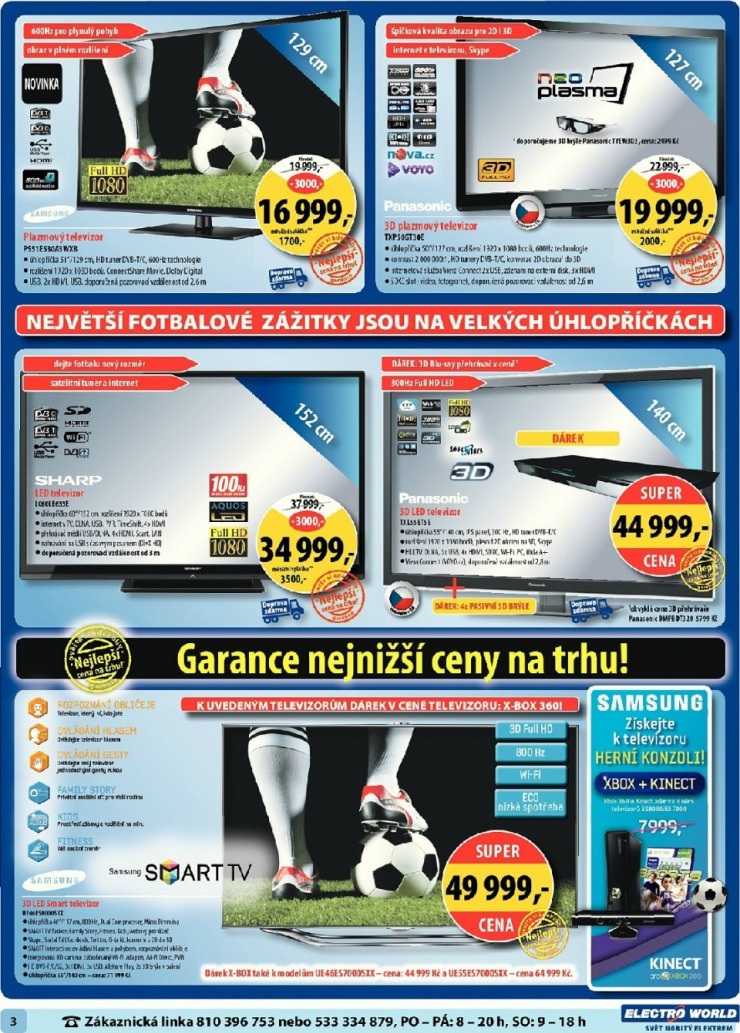 leták Electro World strana 1 leták Electro World strana 1