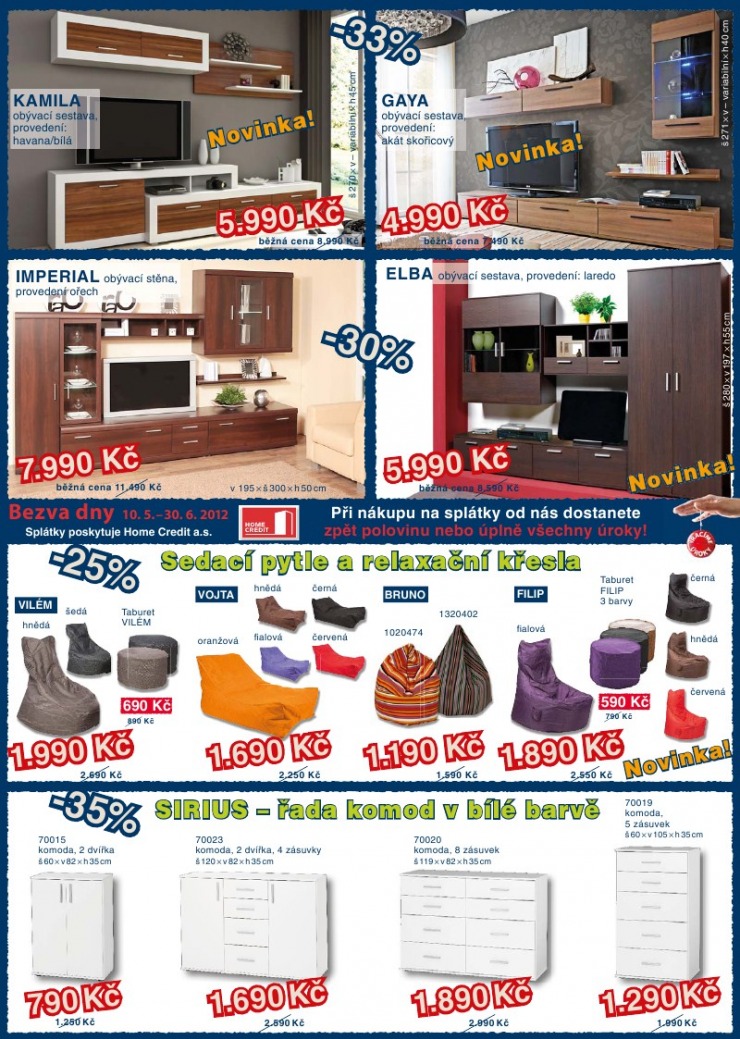 leták Spectrum nábytek strana 1 leták Spectrum nábytek strana 1