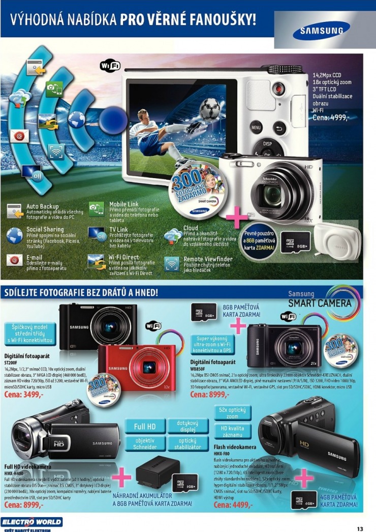 leták Electro World strana 1 leták Electro World strana 1