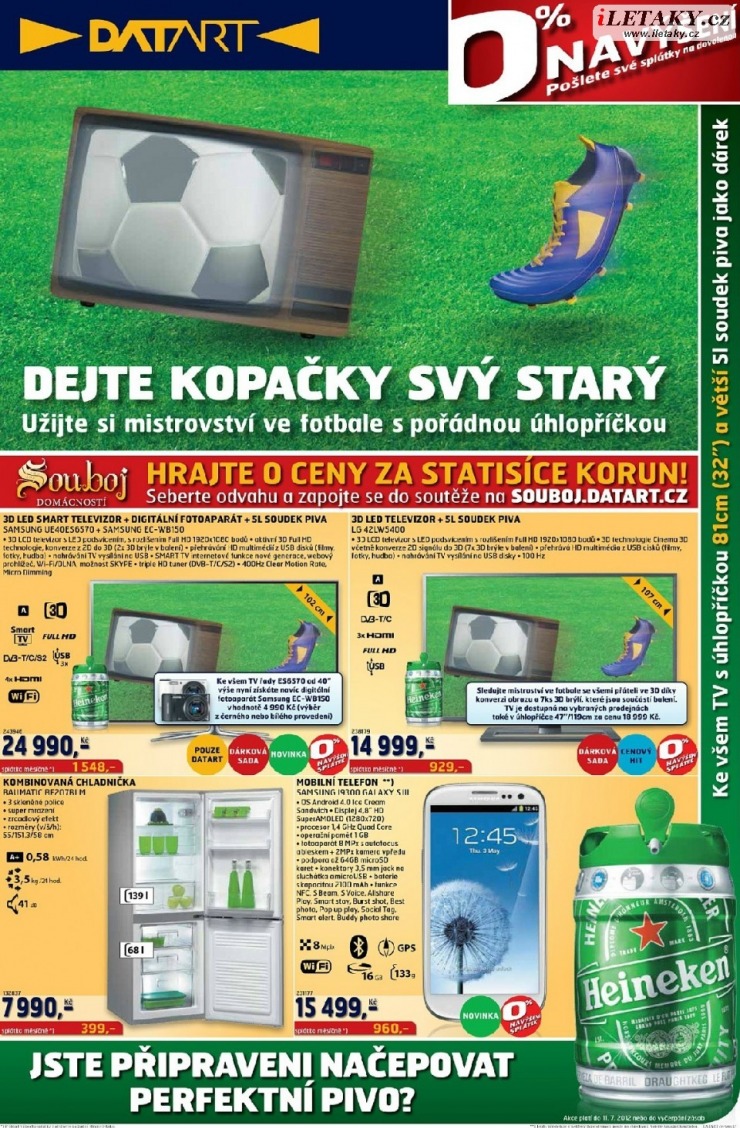 leták Datart strana 1 leták Datart strana 1