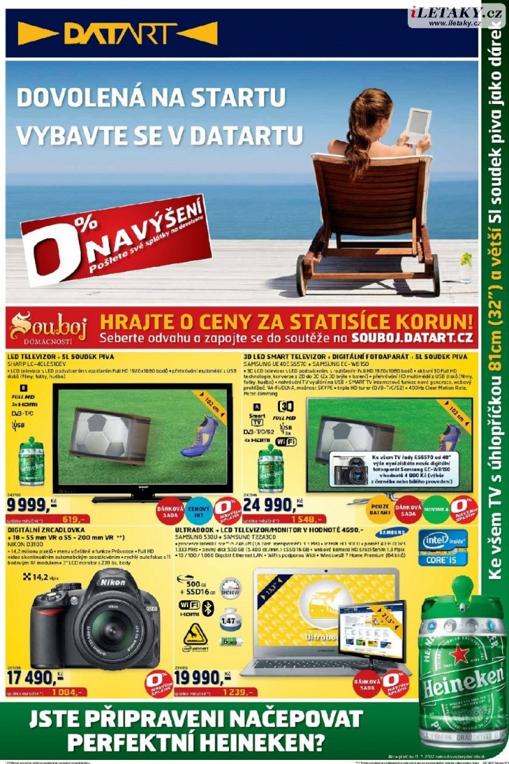 leták Datart strana 1 leták Datart strana 1