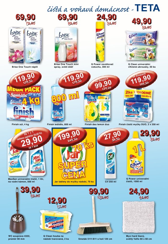 leták TETA drogerie strana 1 leták TETA drogerie strana 1