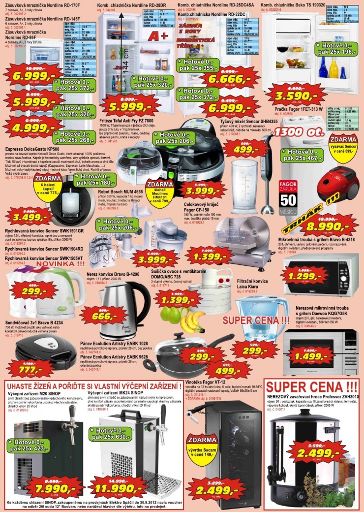 leták Elektro Spáčil strana 1 leták Elektro Spáčil strana 1
