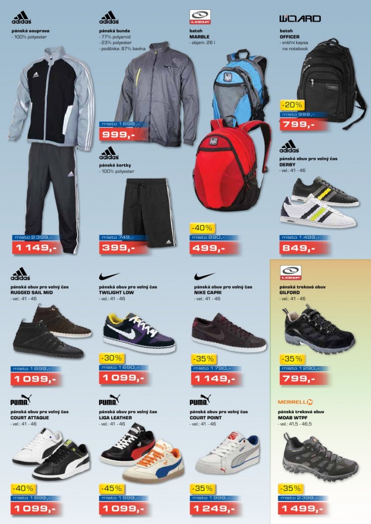 leták Sportisimo strana 1 leták Sportisimo strana 1