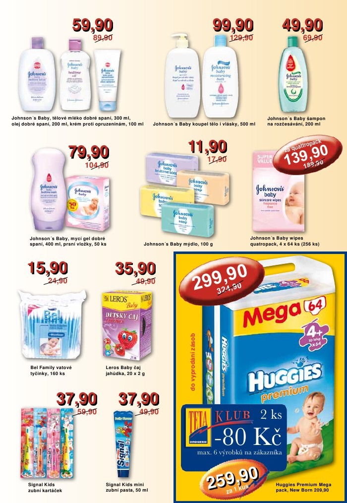 leták TETA drogerie strana 1 leták TETA drogerie strana 1