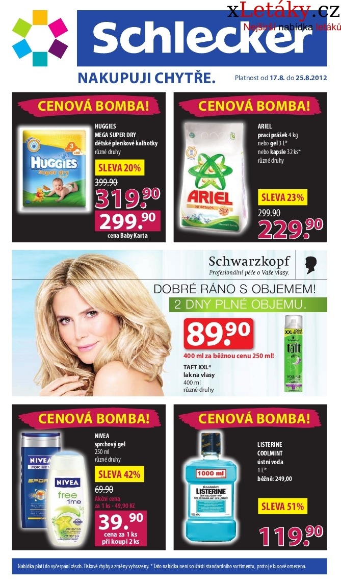 leták Schlecker leták strana 1 leták Schlecker leták strana 1