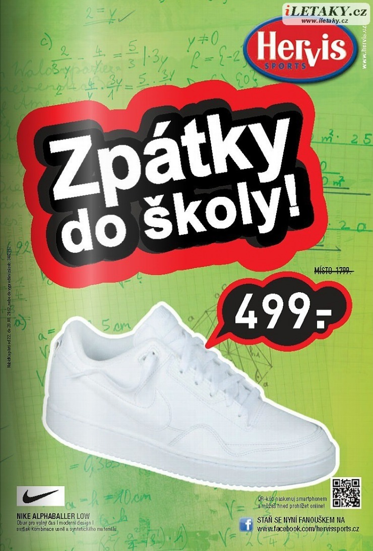 leták Hervis strana 1 leták Hervis strana 1