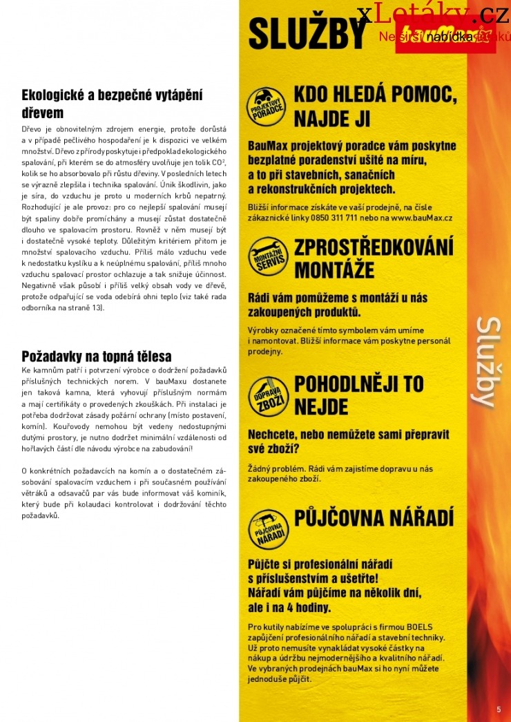 leták Baumax leták strana 1 leták Baumax leták strana 1