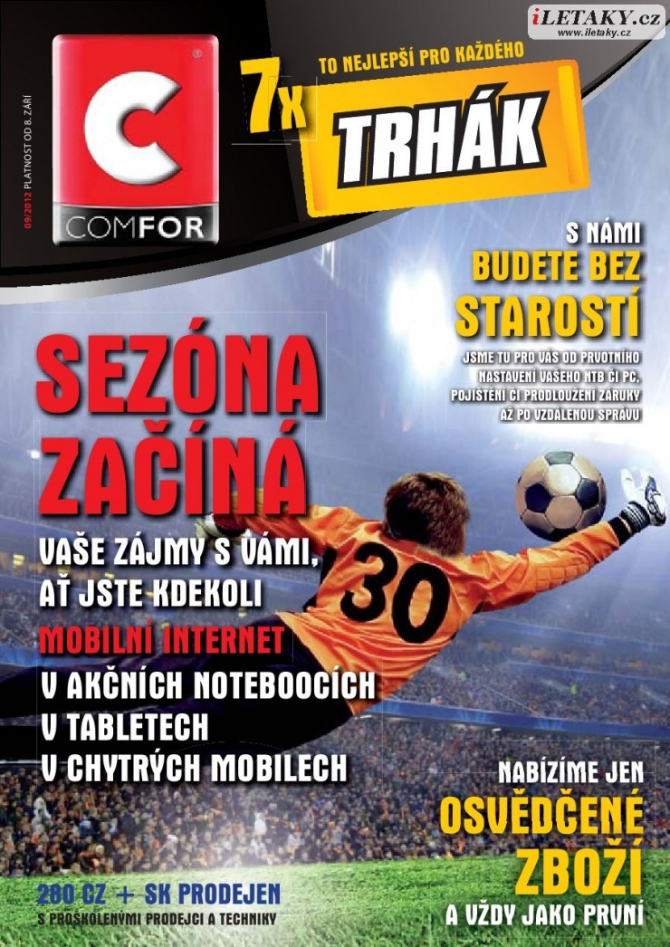 leták Comfor strana 1 leták Comfor strana 1