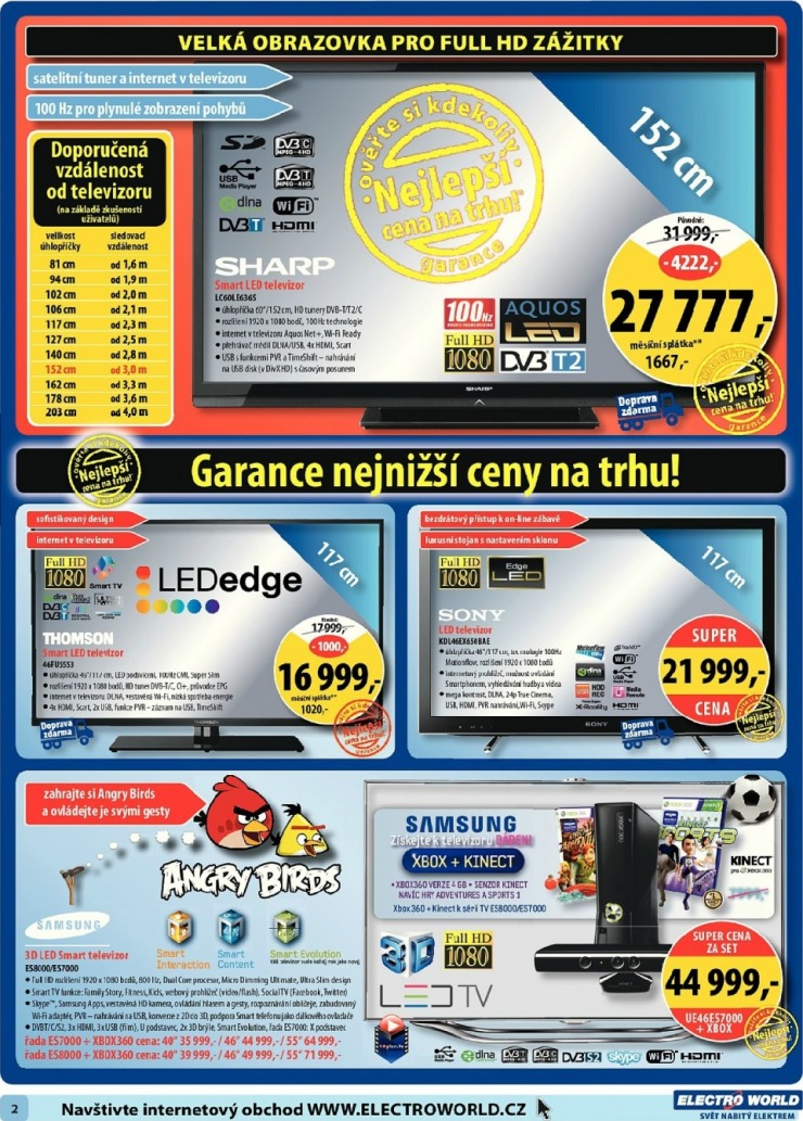leták Electro World strana 1 leták Electro World strana 1