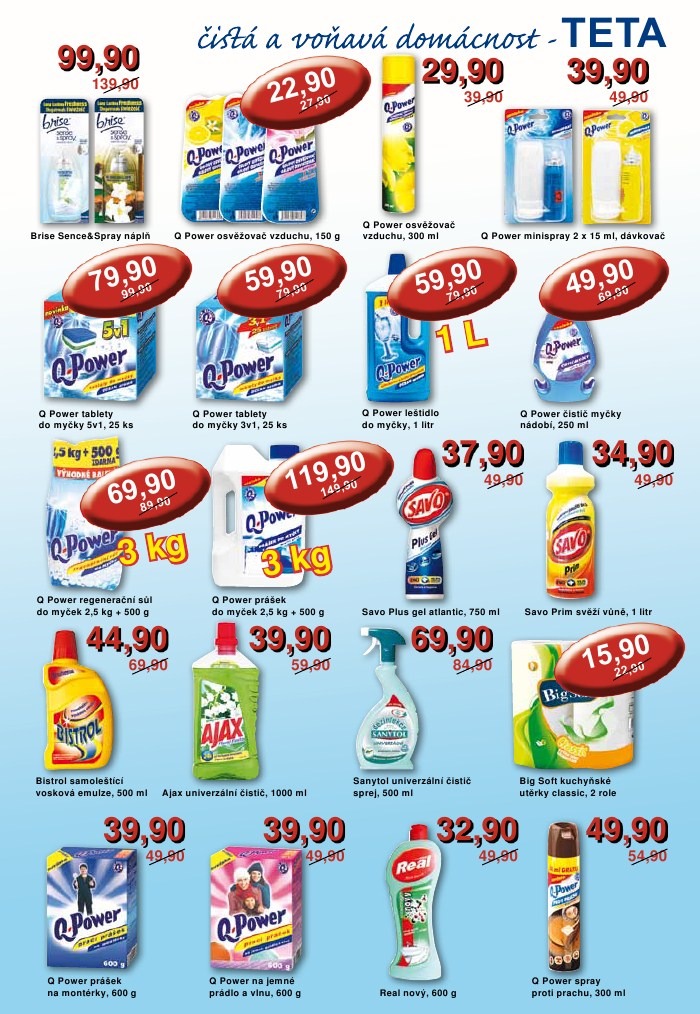 leták TETA drogerie strana 1 leták TETA drogerie strana 1