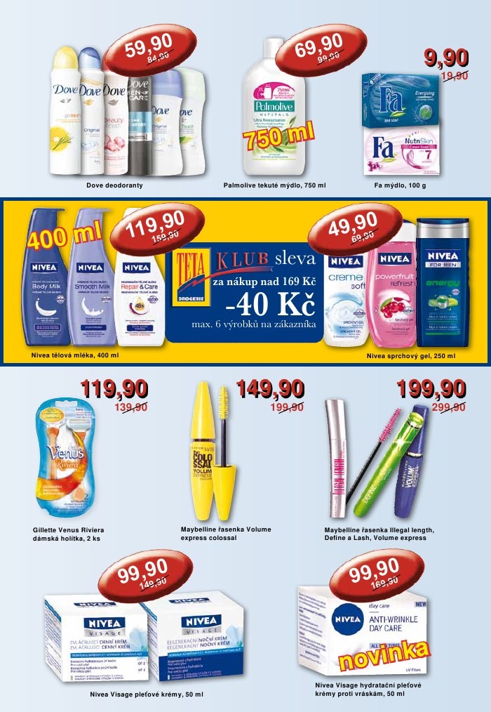 leták TETA drogerie strana 1 leták TETA drogerie strana 1