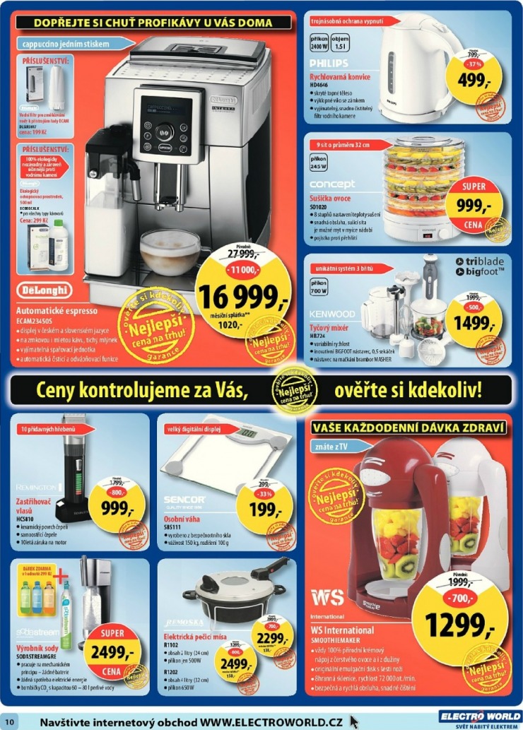 leták Electro World strana 1 leták Electro World strana 1