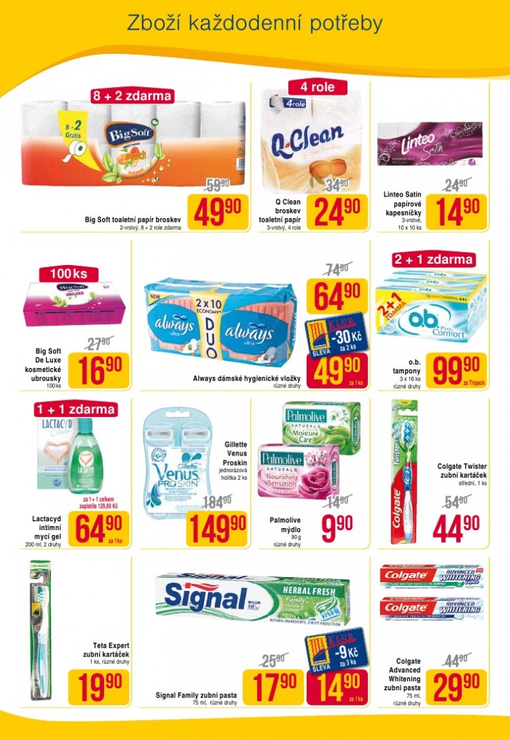 leták TETA drogerie strana 1 leták TETA drogerie strana 1