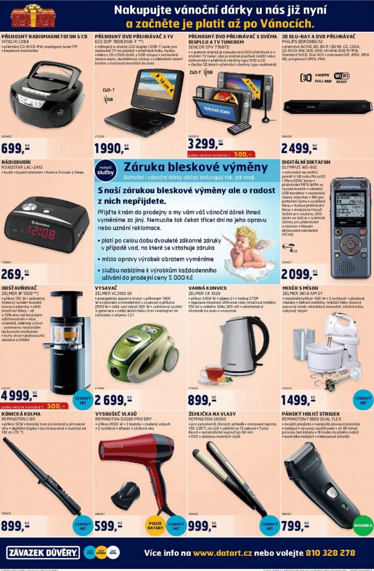 leták Datart strana 1 leták Datart strana 1