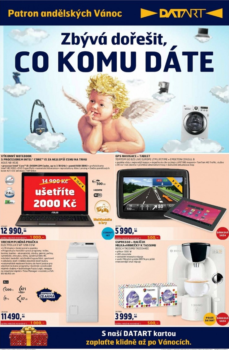 leták Datart strana 1 leták Datart strana 1