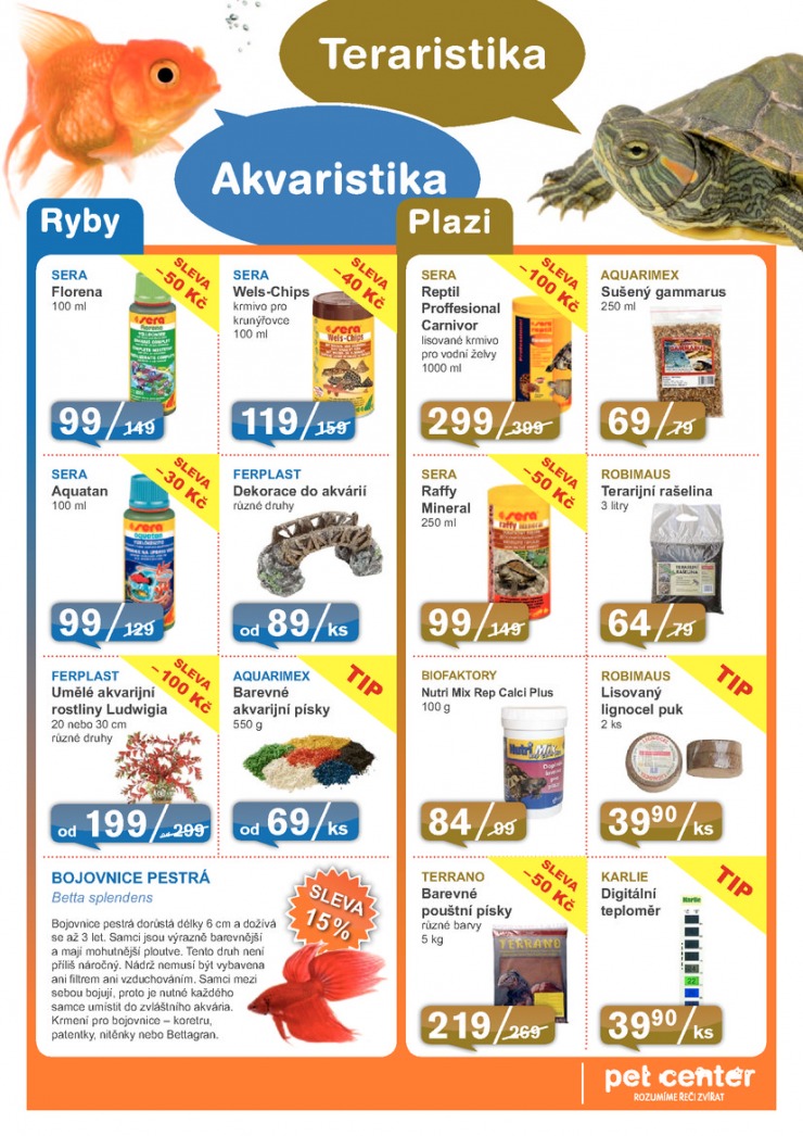 leták Pet Center Akční leták od 1.3.2013 strana 1 leták Pet Center Akční leták od 1.3.2013 strana 1
