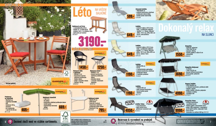leták Hornbach Nábytek, volný čas od 1.4.2013 strana 1 leták Hornbach Nábytek, volný čas od 1.4.2013 strana 1