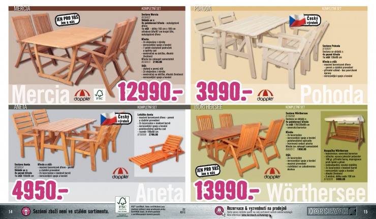 leták Hornbach Nábytek, volný čas od 1.4.2013 strana 1 leták Hornbach Nábytek, volný čas od 1.4.2013 strana 1