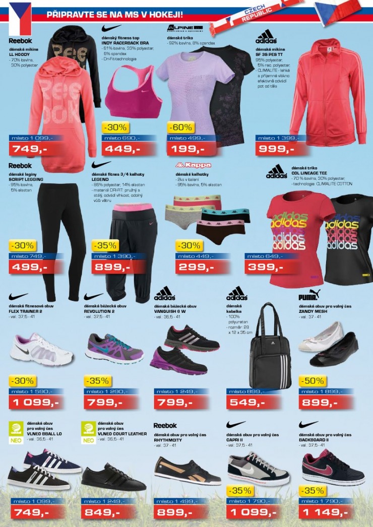 leták Sportisimo Aktuální leták od 18.4.2013 strana 1 leták Sportisimo Aktuální leták od 18.4.2013 strana 1